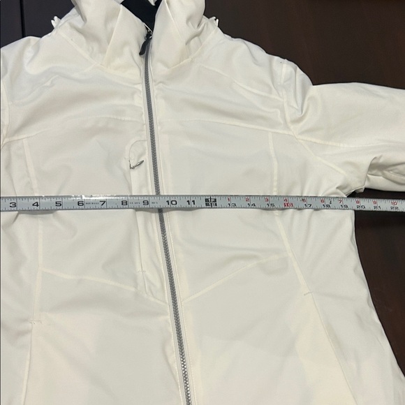 Sunice Stormpack White Softshell Jacket High Collar Thumbholes Women’s Size M - Picture 3 of 17